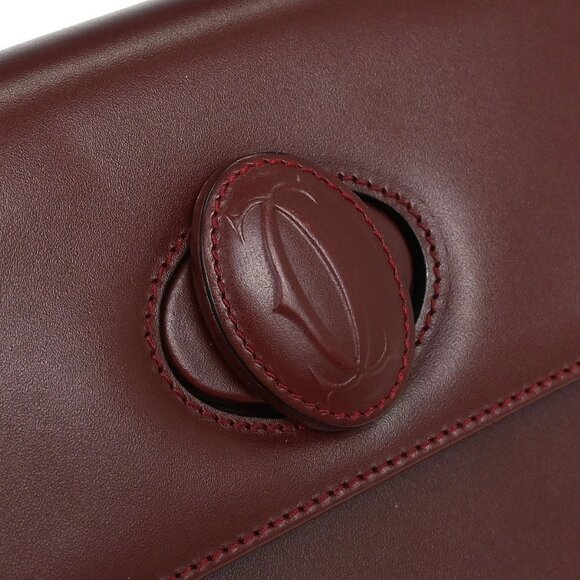 Cartier Bordeaux Must de Cartier Handbag C25 - Picture 7 of 10